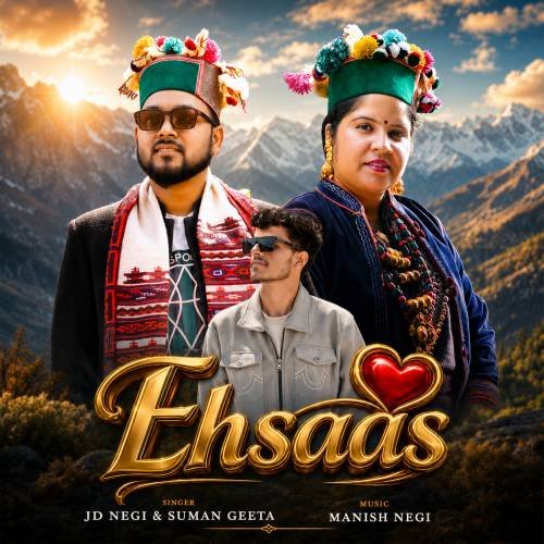 Ehsaas album art by Suman Geeta, Jd Negi