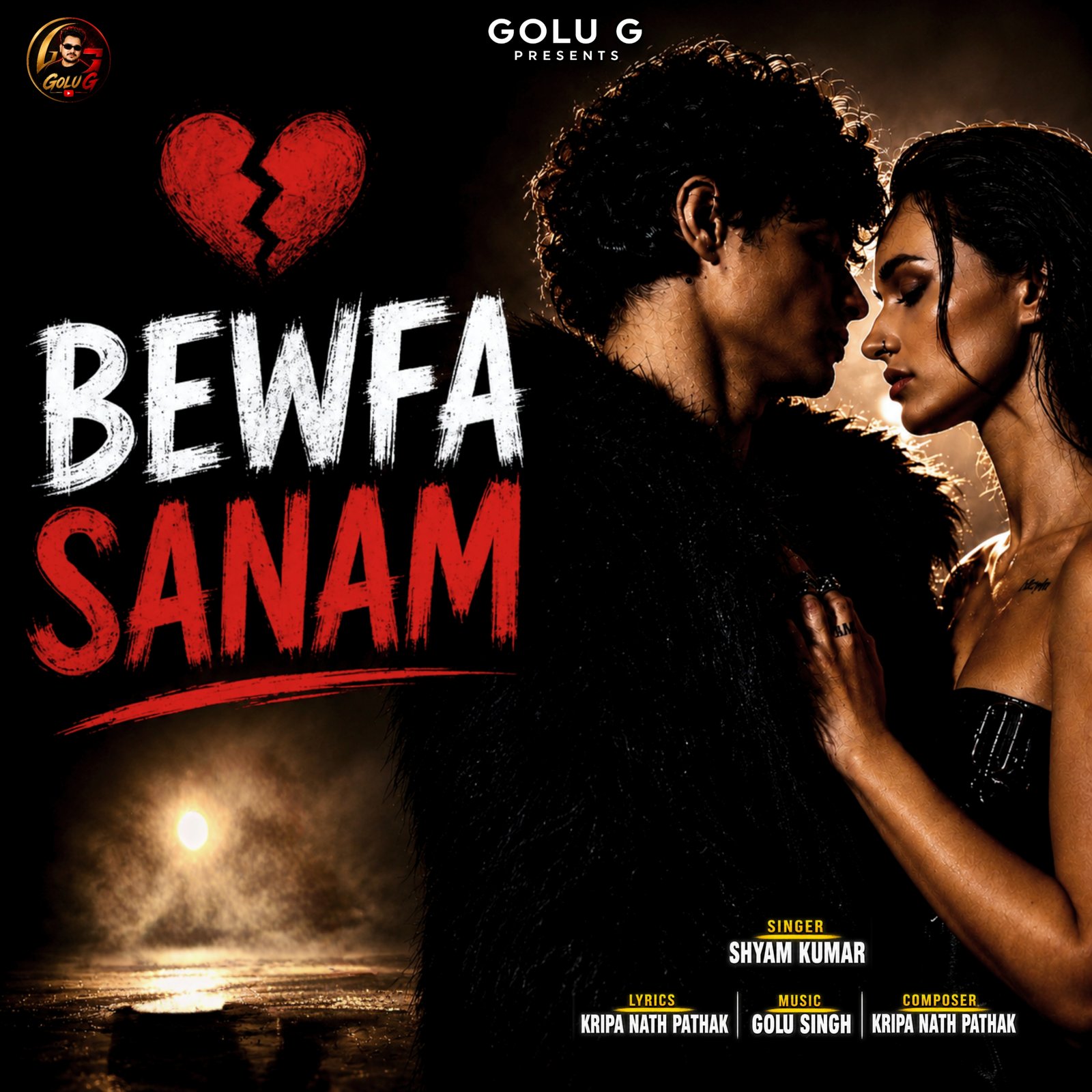 Bewfa Sanam album art by Shyam Kumar