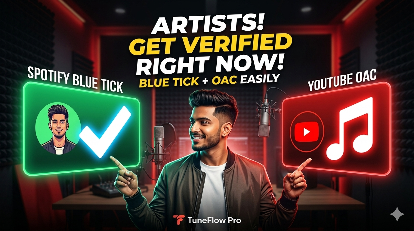 How to Get the Spotify Blue Tick & YouTube Official Artist Channel (OAC) Easily