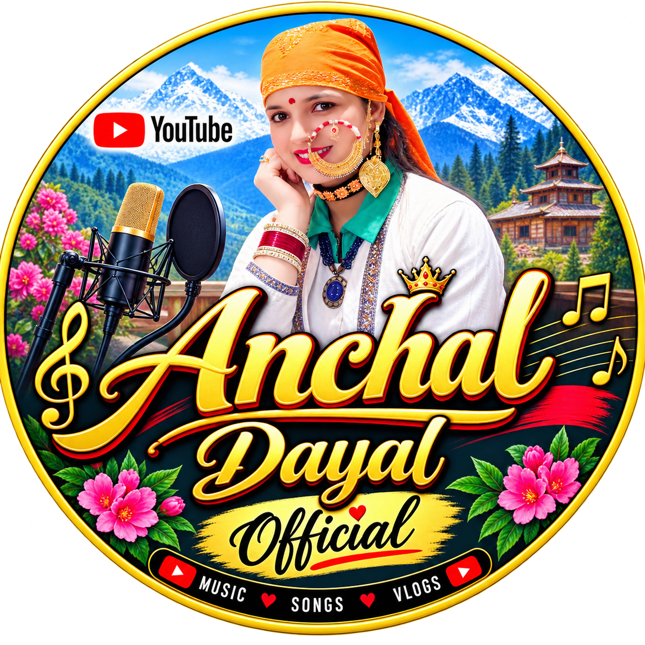 Anchal Verma Record Label Logo