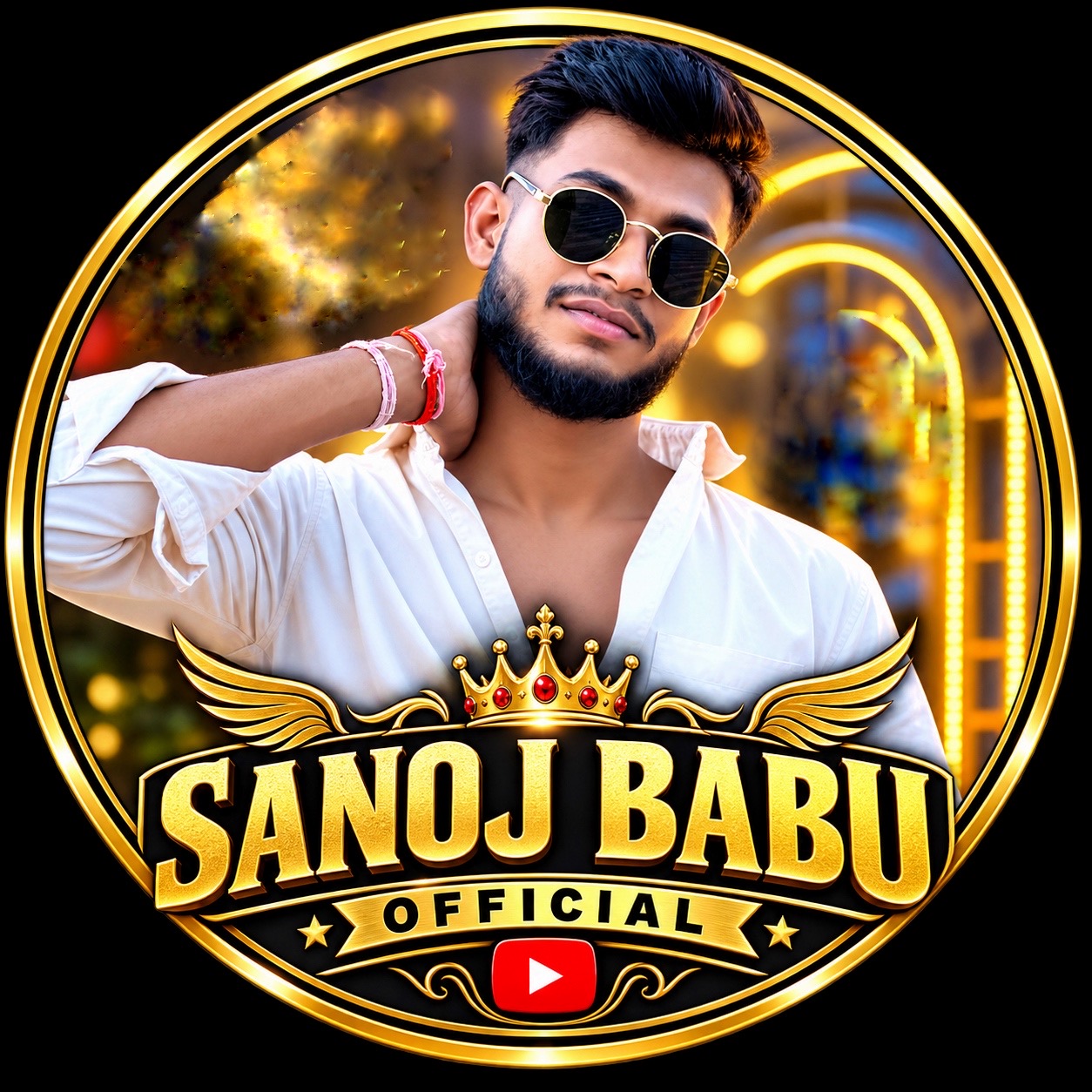 Sanoj babu official Record Label Logo